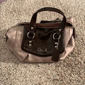 Tan Coach Purse
